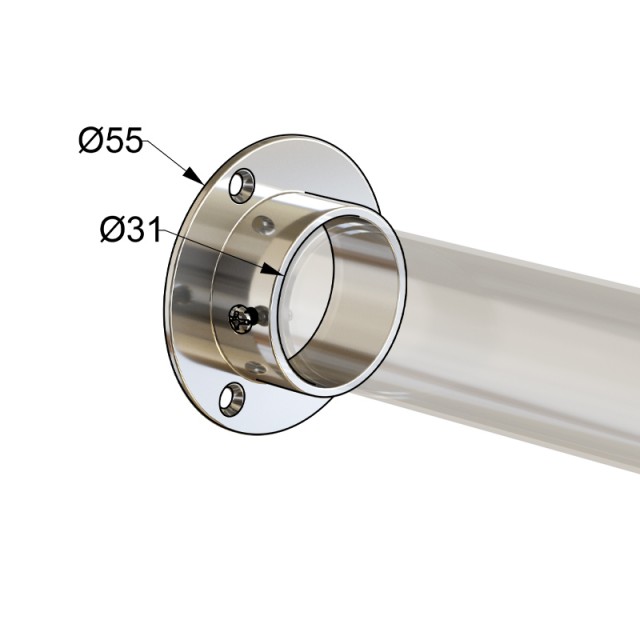 ROSETTE D.30 CHROME